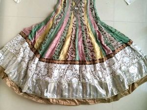MULTICOLOR DESIGNER ANARKALI