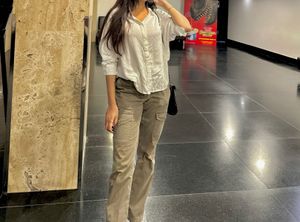 White Button-Down Shirt