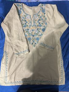 Embroidered Kashmiri Kurta Top