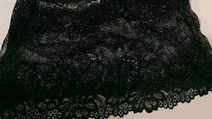 Price 💧 Black Bralet Top With Sexy Back