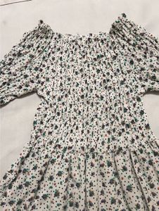 Floral Smocked Midi Dress