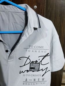 Graphic Print Polo Shirt