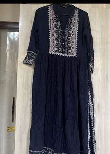 Blue Naira Cut Dress