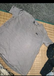 Grey Graphic T Shirts