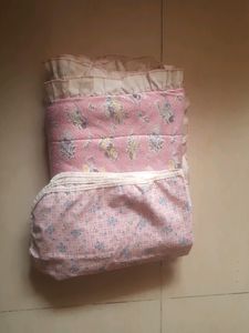 Girl Baby Matress And Bedsheet