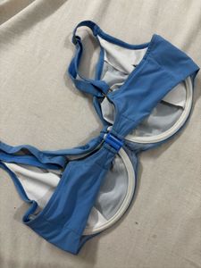 Blue Bikini Top