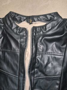 Stylish Black Leather Jacket