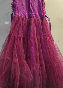 Elegant Purple Long gown