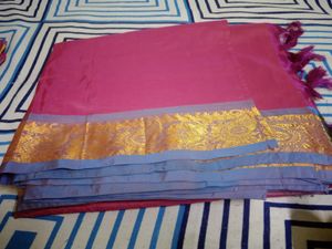 South Silk Pattu Saree With Blouse