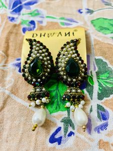 Red And Green Earrings