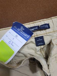Tan Capri Pants