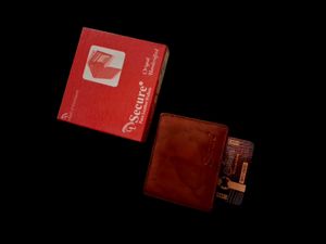 Secure Pure Leather Wallet