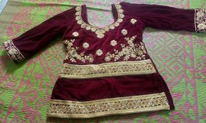 Bridal lehenga fish cut