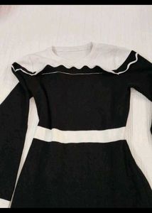 Chic Black Bodycon Midi Dress