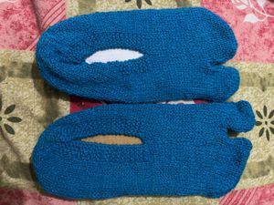 3 Pair Handmade Woollen Socks
