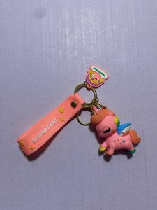 unicorn keychain
