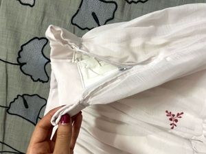 Off White Skirt