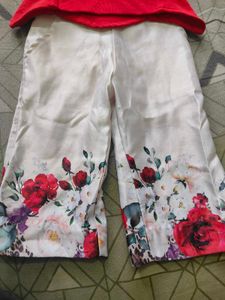 Cute Red &amp; White Outfit