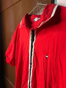 Red Tommy Hilfiger Shirt
