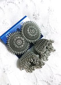 Ethnic Earrings With Surprise Freebie