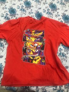 Red Anime T-shirt