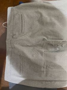 Checked Formal Trousers