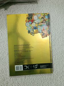 Doms A4 Spiral Notebook Ruled Sheet