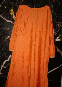Elegant Orange Kurta