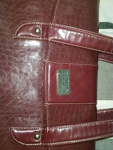Burgundy Handbag