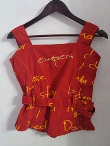 Red Top For Girls
