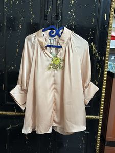 H&amp;M Elegant Blush Top