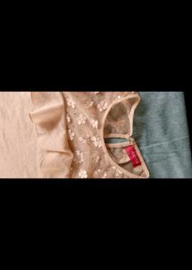 Cute Party Dress with Flowers