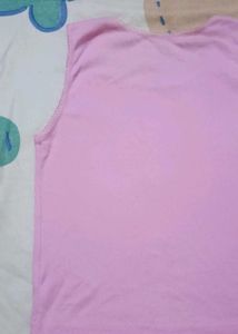 Cute Pink crop tank Top