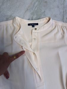 Original Allen Solly-Sleeveless Pleated Top