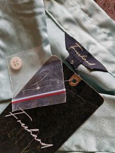 Mint Green Satin Shirt