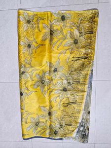 Beautiful Poly Slik Saree Without Blouse