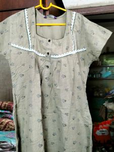 Comfy Night Dress free Sizes.