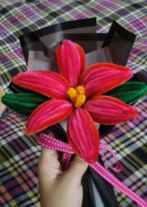 Handmade Plush Flower Bouquet