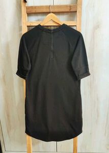Charcoal Colour Swift Long Top Size-34