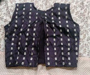 Top Skirt With Shrug  Dupatta Blouse  Back Zip