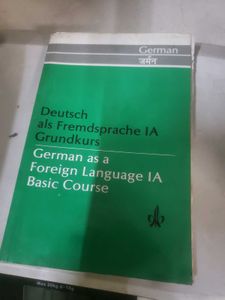 German Language Learning Book