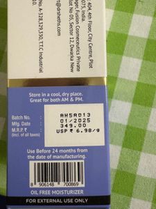 Dr. Sheth&#39;s Kesar &amp; Kojic Acid Moisturizer