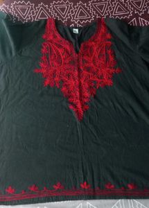 embroidered short kurti