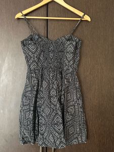 Patterned Mini Dress