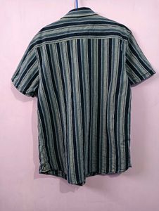 US POLO Striped Half sleeve shirt