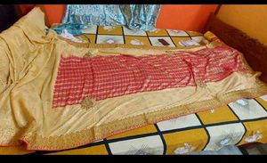 Elegant Embroidered Saree