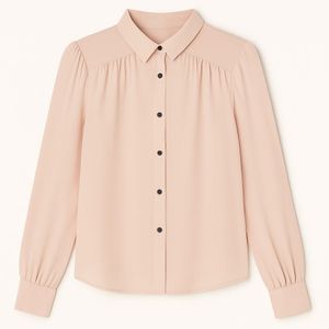 Blush Button-Down Shirt