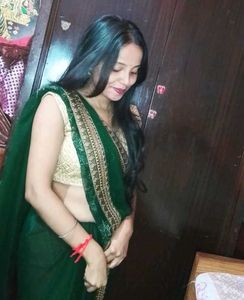 Emerald Green Saree