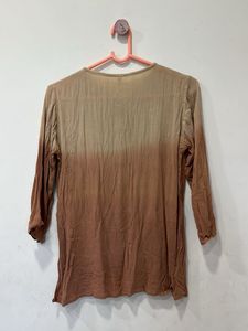 Embroidered Kurta Short