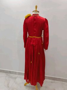 Elegant Red Ethnic Gown